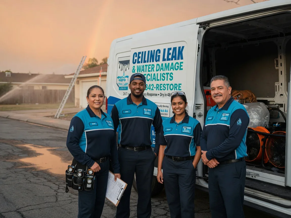 Ceiling Leak Cleanup company in Warren, IL