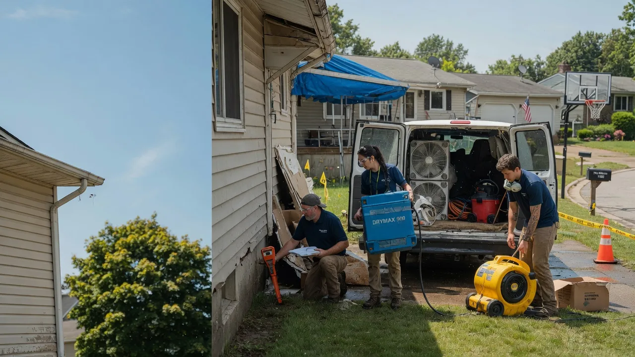 Ceiling Leak Cleanup in Warren, IL near me